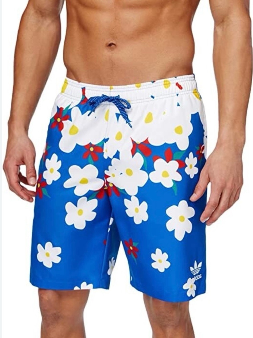 Adidas X Pharrell Williams Kauwela Daisy Swim Trunks